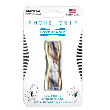 LOVEHANDLE Phone Grip Marble Chic L-027-17